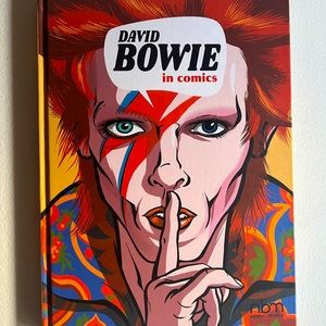 David Bowie in Comics Nbm Biographies Thierry Lamy & Nicolas Finet Hardcover
